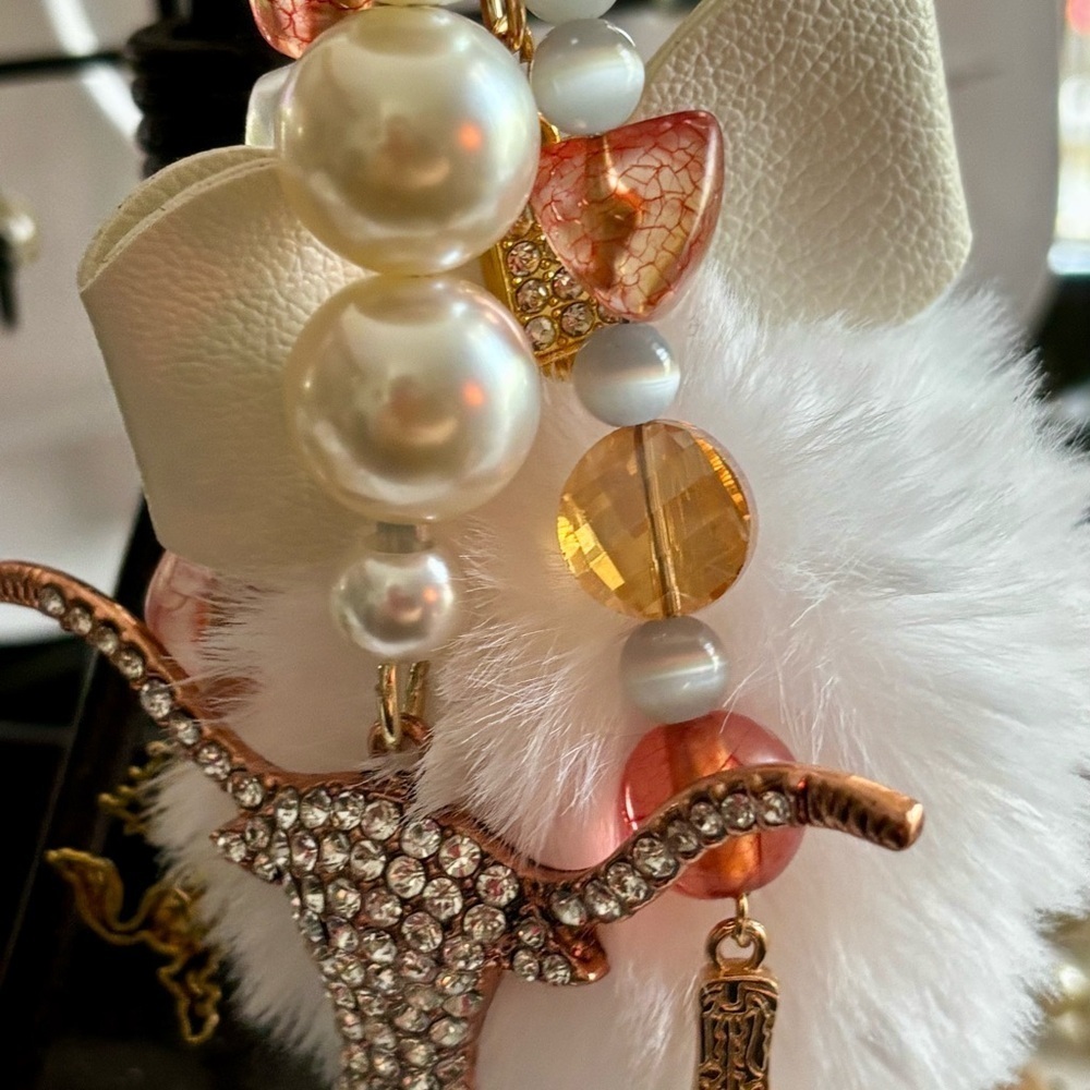 Unique, one-of-a-kind, boho-chic, bag backpack purse charm western style - Picture 7 of 9